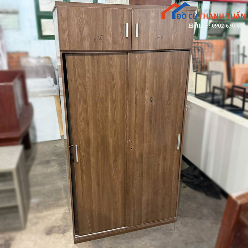 tu-quan-ao-cua-lua-1m23-kich-tran-van-go-cu-1-1 Thanh Lý Đồ Nội Thất Cũ - Chuyên Mua Bán Bàn Ghế Cũ Giá Tốt Nhất
