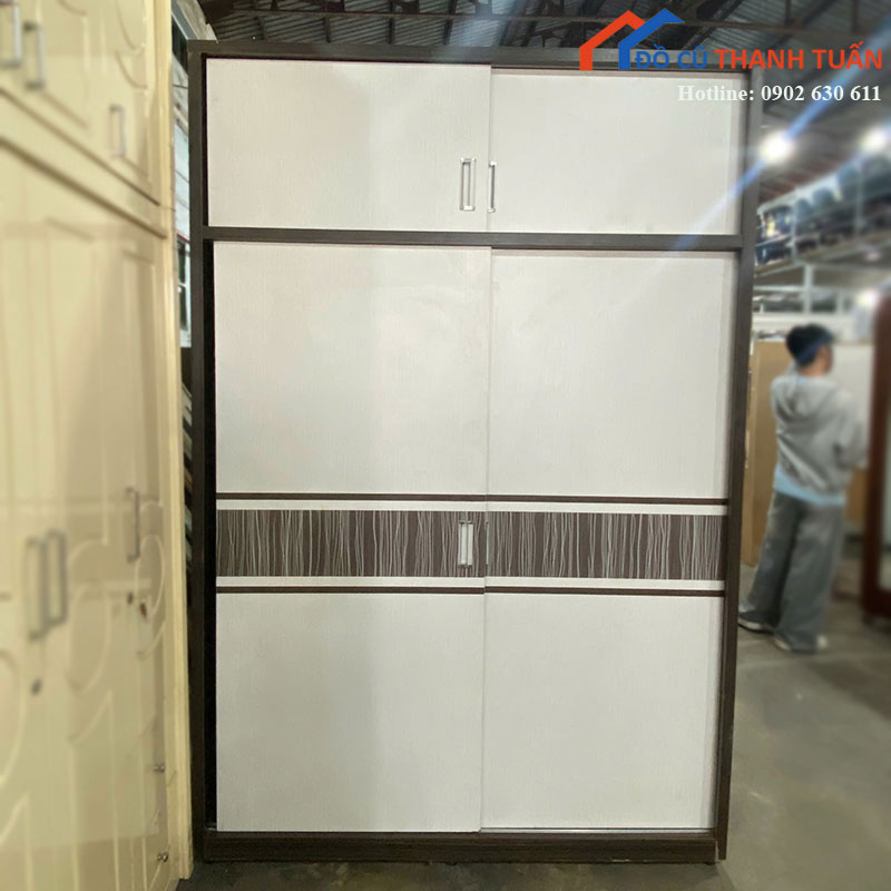 Tủ Quần Áo Cửa Lùa Cũ Thiết Kế Hiện Đại