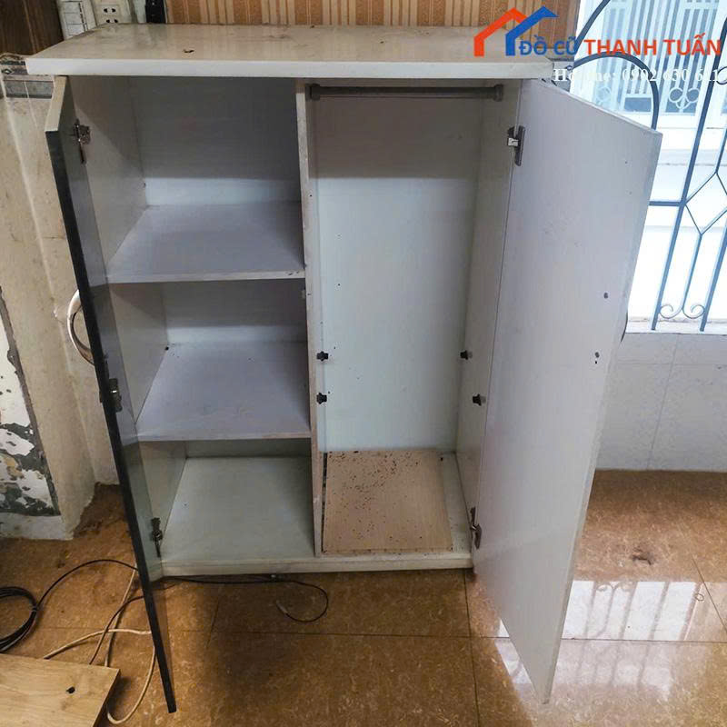 tu-tai-lieu-cu-84cm-phoi-hai-mau-trang-den-1 Thanh Lý Đồ Nội Thất Cũ - Chuyên Mua Bán Bàn Ghế Cũ Giá Tốt Nhất